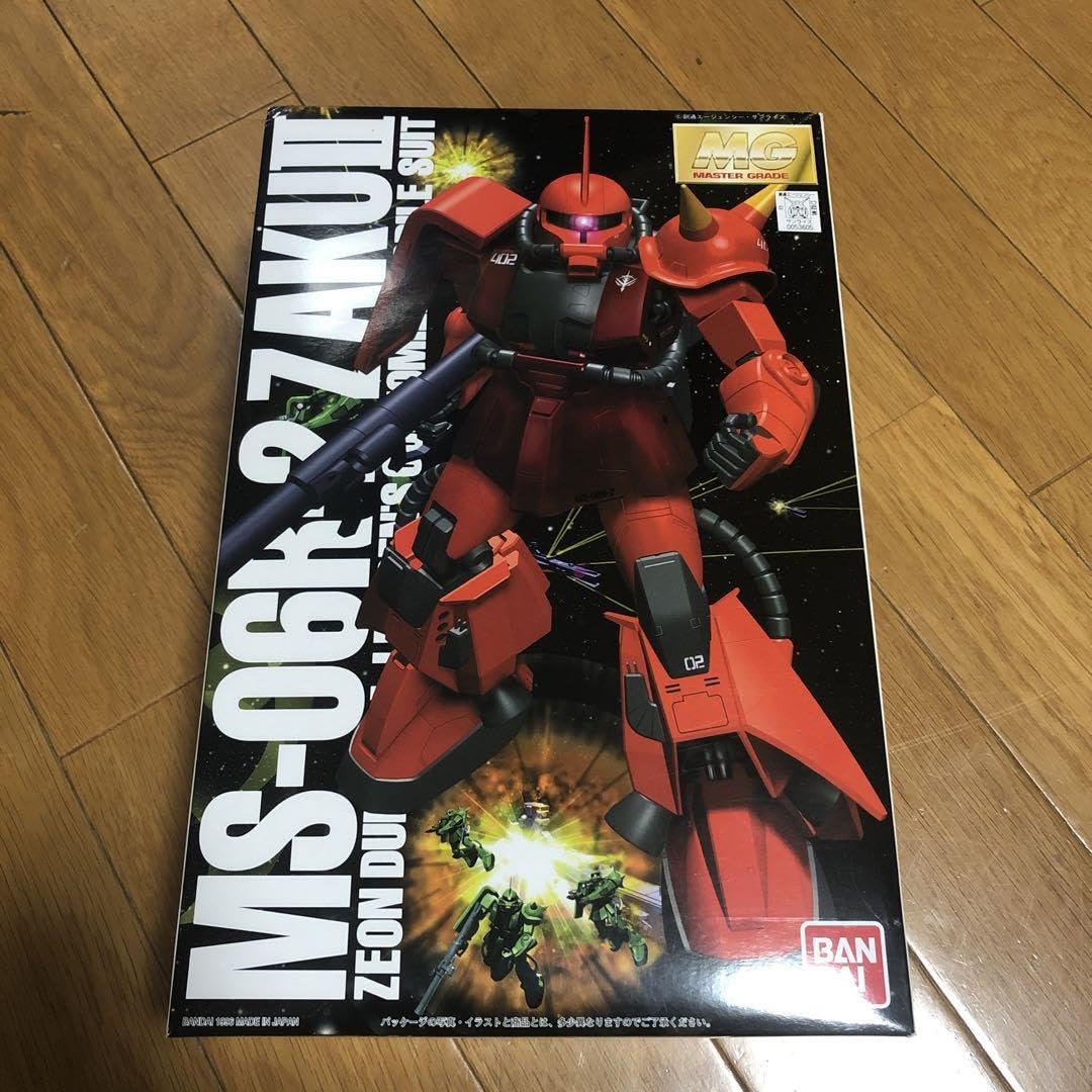 Amazon.co.jp: MG 1/100 MS-06R-2ザクII ジョニー・ライデン少佐機